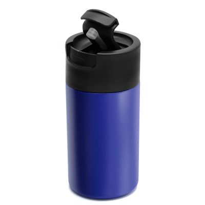 Вакуумная герметичная термокружка Kelly, синяя-1