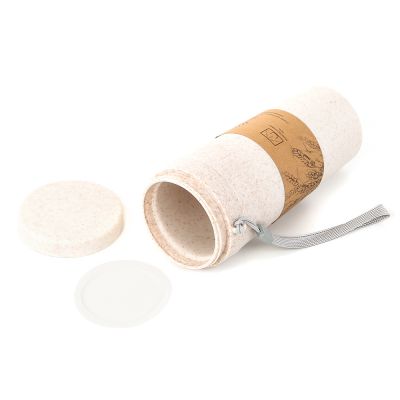 Термостакан с двойной стенкой Tender, бежевый-2