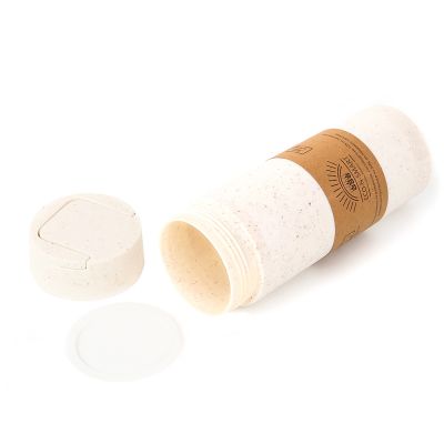 Термостакан с двойной стенкой Smile, бежевый-2