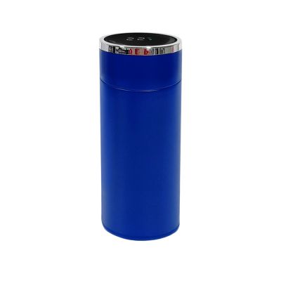 Термос Amber с инфьюзером и дисплеем, синий-2