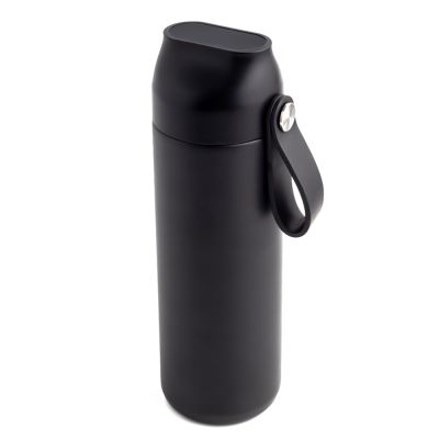 Термобутылка герметичная вакуумная Glory с дисплеем, черный-1