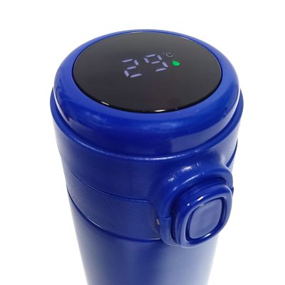 Термос Awangarda c дисплеем, синий-1