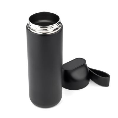 Термобутылка герметичная вакуумная Glory с дисплеем, черный-4