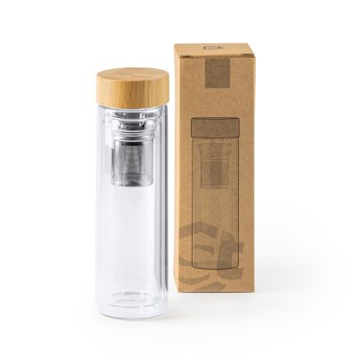 Термос стеклянный SAOKO, Прозрачный-2