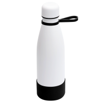 Термобутылка герметичная вакуумная Olivia To Go, белый/черный