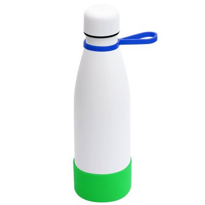 Термобутылка герметичная вакуумная Olivia To Go, белый/синий/зеленый-0