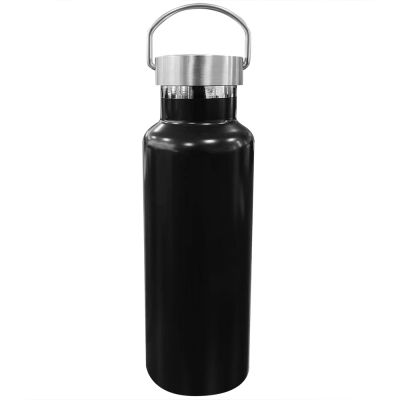 Термобутылка Sakura, черная-0
