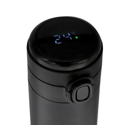 Термос Awangarda c дисплеем, черный-2