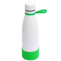 Термобутылка герметичная вакуумная Olivia To Go, белый/зелёный