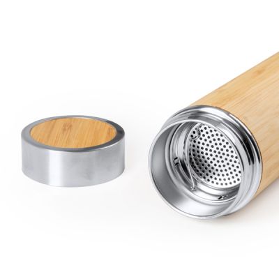 Термос KINATA, Натуральное дерево-2