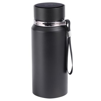 Термос Henzo с дисплеем, черный-0