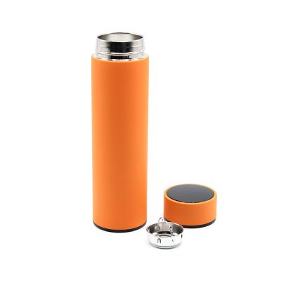 Термос Indy софт-тач, оранжевый-1