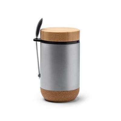 Термос BOKE, Серебристый-0