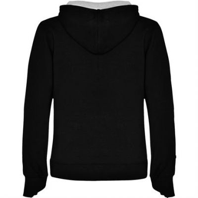 Толстовка URBAN WOMAN женская, ЧЕРНЫЙ/ПЁСТРЫЙ СЕРЫЙ M-1