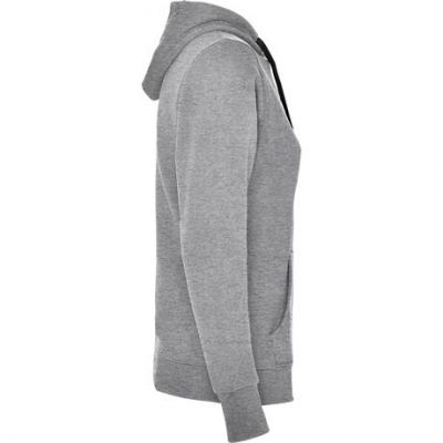 Толстовка URBAN WOMAN женская, СЕРЫЙ/ЧЕРНЫЙ L-3