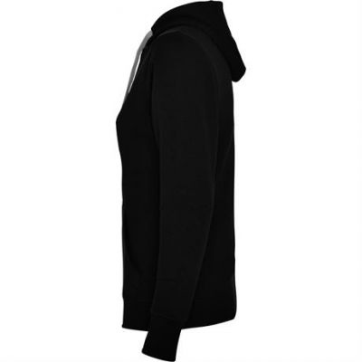 Толстовка URBAN WOMAN женская, ЧЕРНЫЙ/ПЁСТРЫЙ СЕРЫЙ M-2
