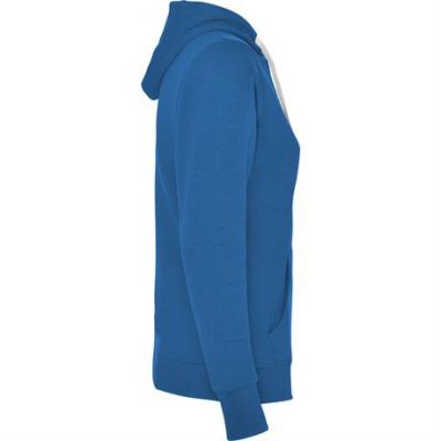 Толстовка URBAN WOMAN женская, КОРОЛЕВСКИЙ СИНИЙ/БЕЛЫЙ 2XL-3