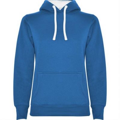 Толстовка URBAN WOMAN женская, КОРОЛЕВСКИЙ СИНИЙ/БЕЛЫЙ 2XL-0