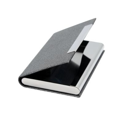 Визитница Тайм, серая-1