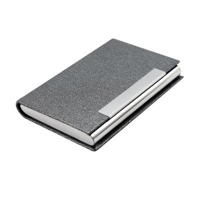 Визитница Тайм, серая-0