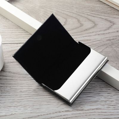 Визитница Troy, серебро-2