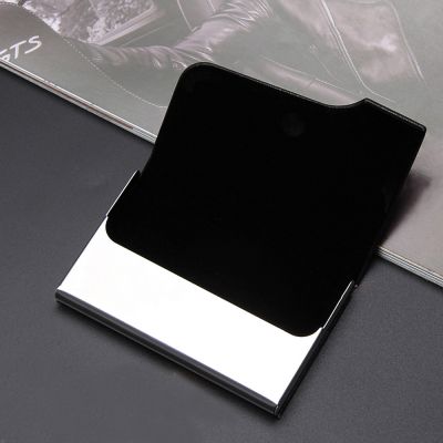 Визитница для бизнес карт Dakar, черный-3