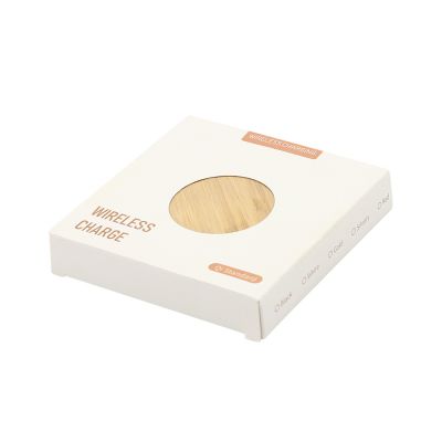 Беспроводное зарядное устройство Bamby, натуральный-3