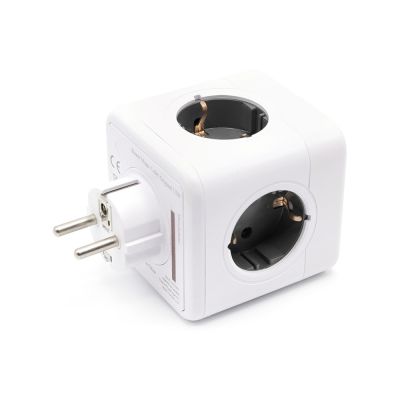 Универсальное зарядное устройство Power Block, белый-1