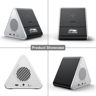 Колонка Dorn с беспроводной зарядкой, белый-3