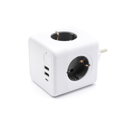 Универсальное зарядное устройство Power Block, белый-2