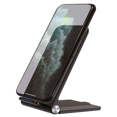 Беспроводное складное зарядное устройство Malford 15W, черный-0