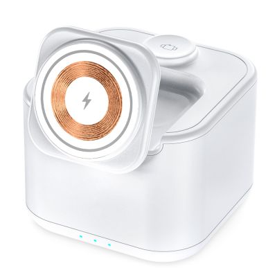 Беспроводная колонка 5W с беспроводным зарядным 15W Powerbox ,белый-0