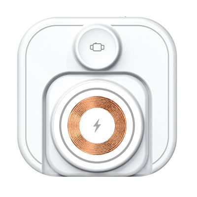 Беспроводная колонка 5W с беспроводным зарядным 15W Powerbox ,белый-4