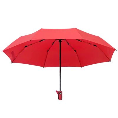 Автоматический противоштормовой зонт Dakota, красный-0