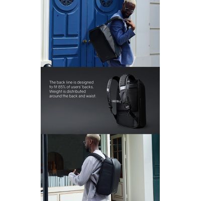 Рюкзак KORIN FlipPack 47х30х17 см, черный-25