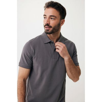 Рубашка поло Iqoniq Yosemite из переработанного хлопка-пике, унисекс, 220 г/м²-13