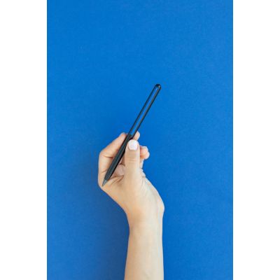 Карандаш GrafeeX с синим клипом в чехле-4