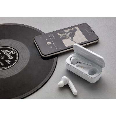 Наушники Free Flow TWS с чехлом для зарядки-7