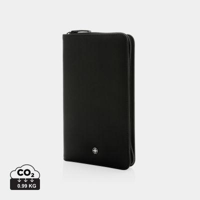 Дорожный органайзер Swiss Peak Heritage из rPU RCS с RFID-защитой-9