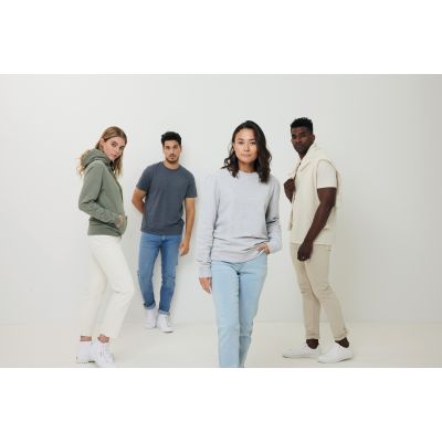 Футболка Iqoniq Manuel из переработанного неокрашенного хлопка, унисекс, 180 г/м²-35