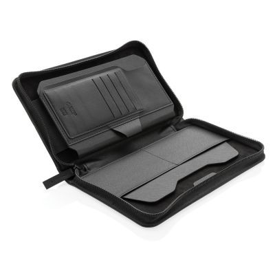 Дорожный органайзер Swiss Peak Heritage из rPU RCS с RFID-защитой-5