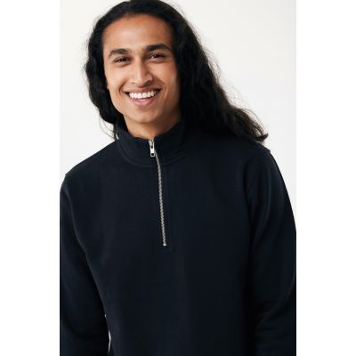 Свитшот на молнии Iqoniq Elgon из переработанного хлопка, 300 г/м²-8