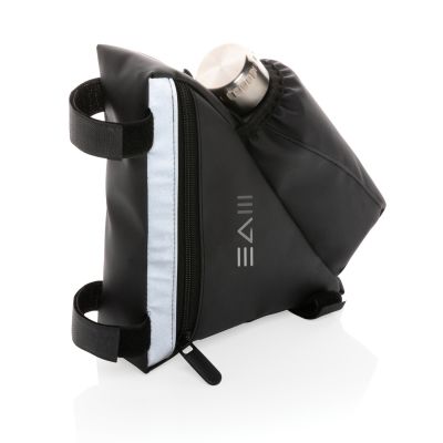 Велосипедная сумка со светоотражающей вставкой и держателем для бутылок-5