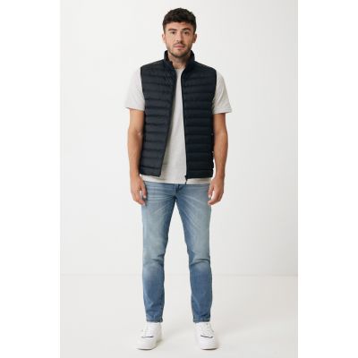 Мужской стеганый жилет Iqoniq Meru из переработанного полиэстера AWARE™, 70 г/м²-6