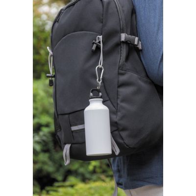 Спортивная алюминиевая бутылка с карабином-5