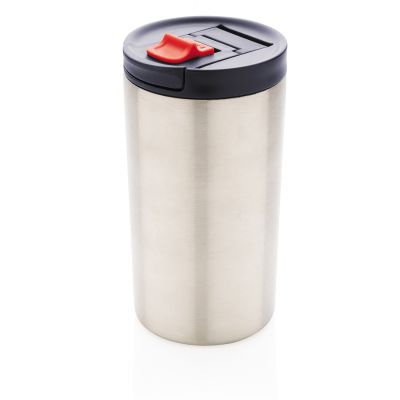 Герметичная вакуумная термокружка с двойными стенками и замком, 300 мл-0