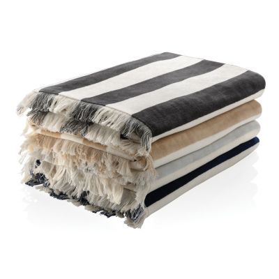 Пляжное полотенце Ukiyo Yukari XL из переработанного хлопка AWARE™, 100x180 см-3