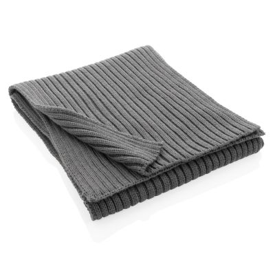 Вязаный шарф Impact из Polylana® AWARE™, 180x25 см-3