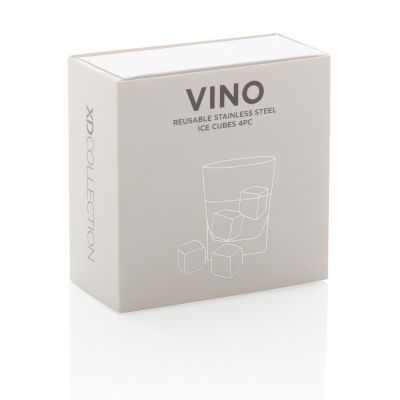 Кубики из нержавеющей стали для охлаждения напитков, 4 предмета-8