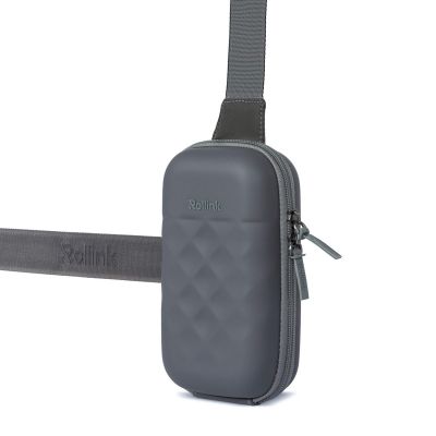 Дорожная сумочка Rollink Mini Bag Go 19,5x12x6 см, серая-3